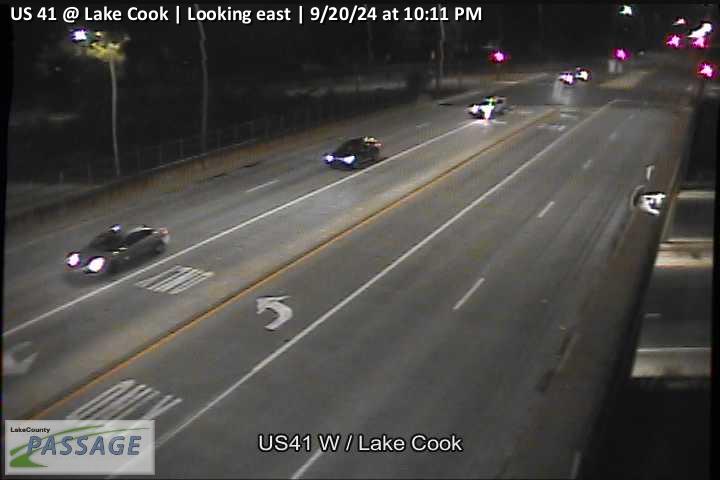 Traffic Cam US 41 at Lake Cook